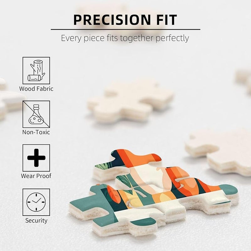 لغز بانوراما نبات أخضر كارتون فايا 500 قطعة لتزيين المنزل للكبار - Image 5